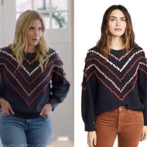 NWOT The Great Bobble Pom Pom Pullover